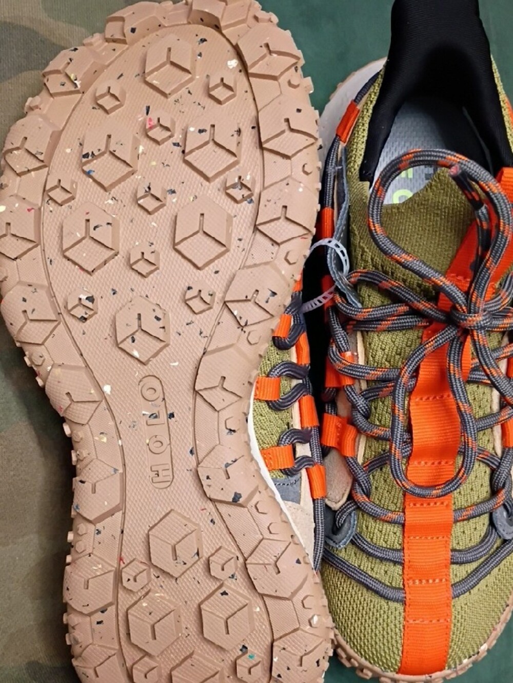 Women's, Holo Zeus Moss, Size 6.5, NWT, Hiker Hybrid, Orange, Olive, & Tan, - Picture 5 of 9